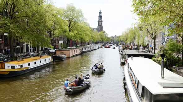 Canal Motorboats Amsterdam