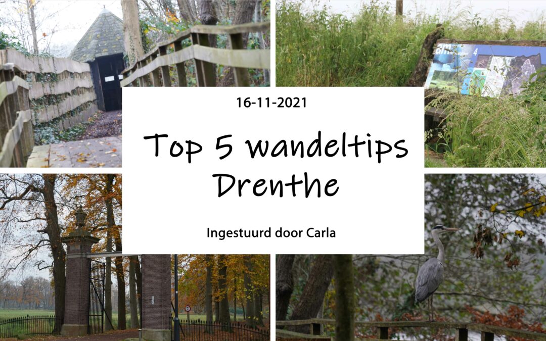 Top 5 wandeltips Drenthe