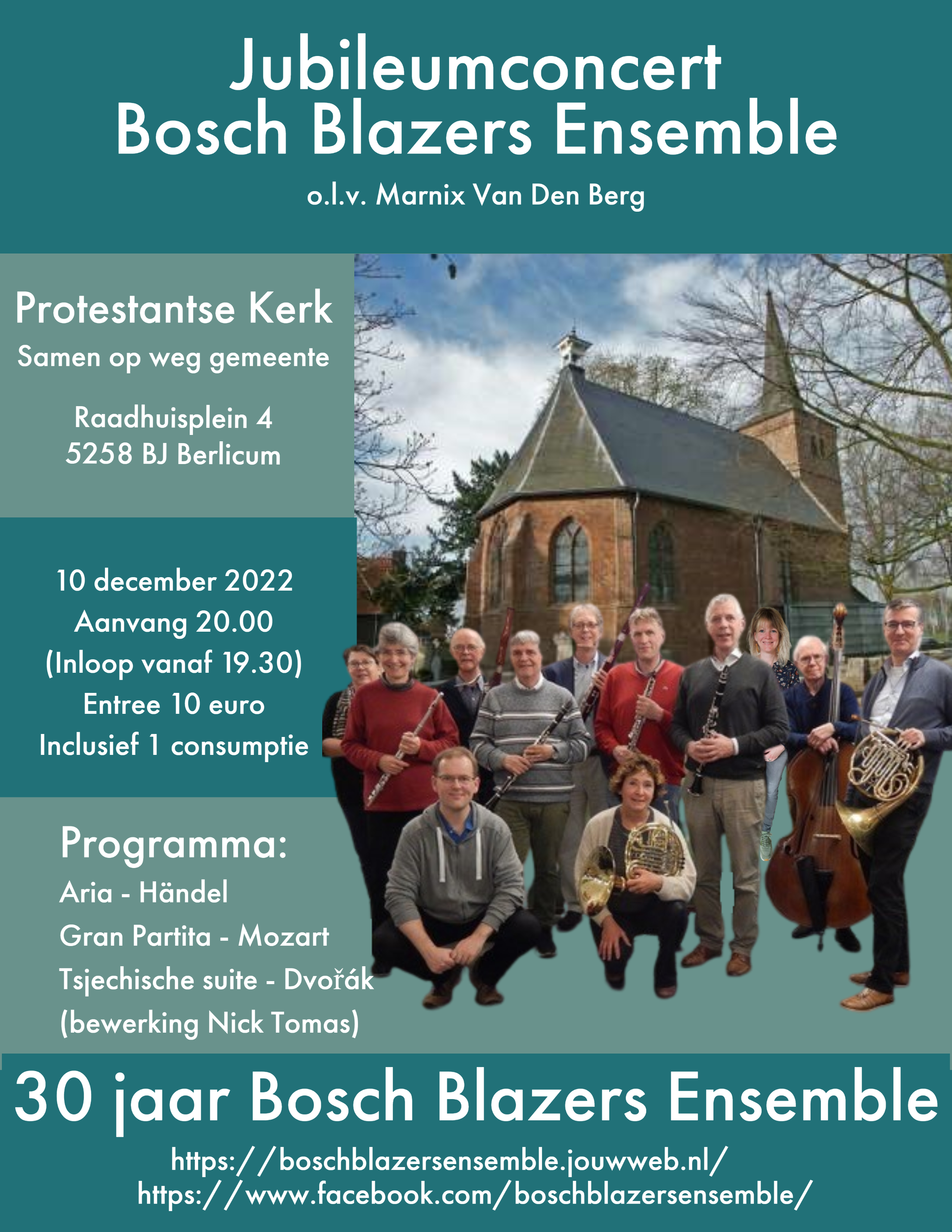 Jubileumconcert Bosch Blazers Ensemble